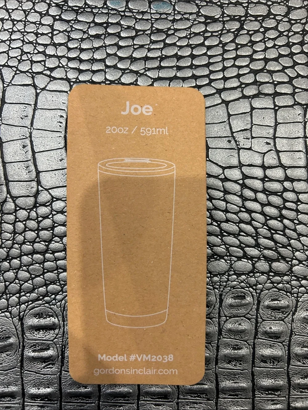 Matte Black Tumbler with Copper Accent